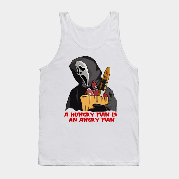 Hungry Angry Man Tank Top by ModManner